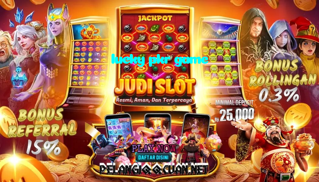 lucky pkr game casino presented on mobile device in Pakistan with slots and live games